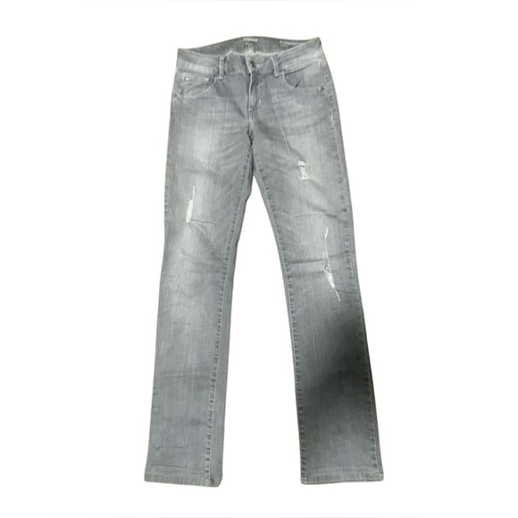 Motivi Denim - Authentic Motivi 🇮🇹 Skinny Jeans Gray Distressed Size 27👖